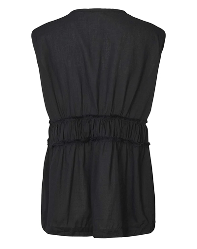 Rabens Saloner - Helfred Cotton Top - Black